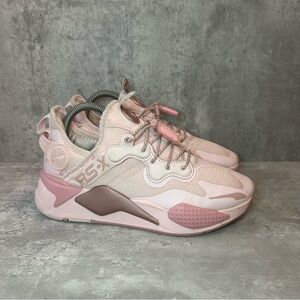 Puma RS-X T3CH Sneakers 387130-01 Womens sz 8.5 - pink